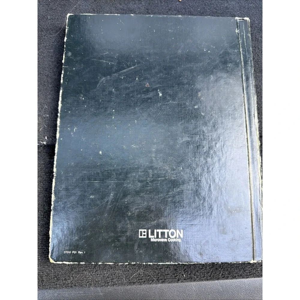 Microwave‎ Cooking From Litton Vintage Cookbook 1981 Hardcover